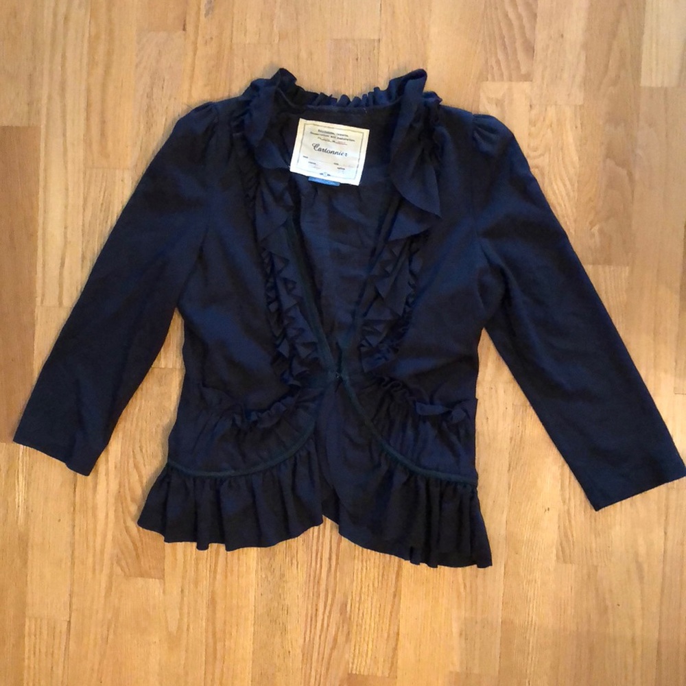 Cartonnier (Anthropologie) Navy Blazer (Size S)